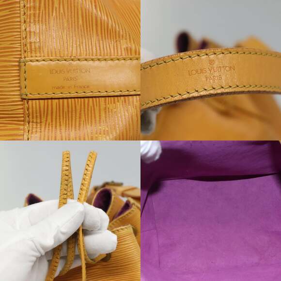 LOUIS VUITTON Epi Petit Noe Shoulder Bag Yellow M44109 - Picture 11 of 12